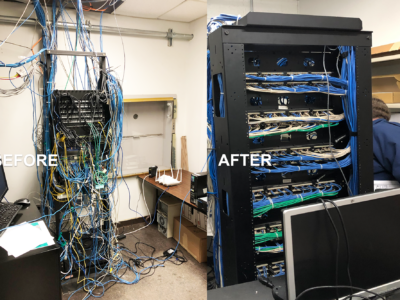 Network Closet Clean-up