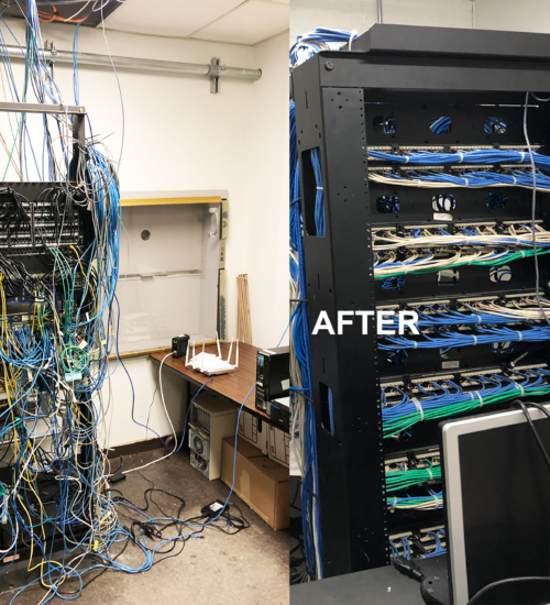 Network Closet Clean-up